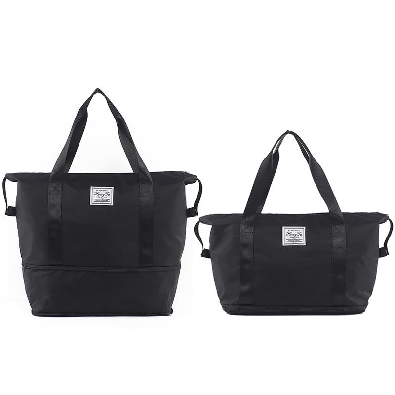 Women's Portable Travel Bag: Lightweight, Large-Capacity Sports & Fitness Bag for Short Trips