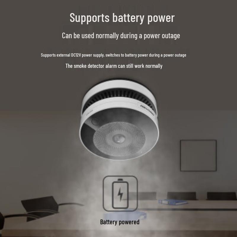 Hikvision 4MP 360° Panoramic Fisheye Camera with Smoke Detection