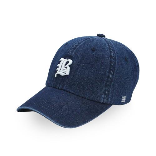 Beullaeglikeullusibeu Vintage Denim Ball Cap [Bke2Ucw004]