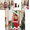 Fantasy Christmas Dress For Women With Polyester Fabric For Holiday Cosplay