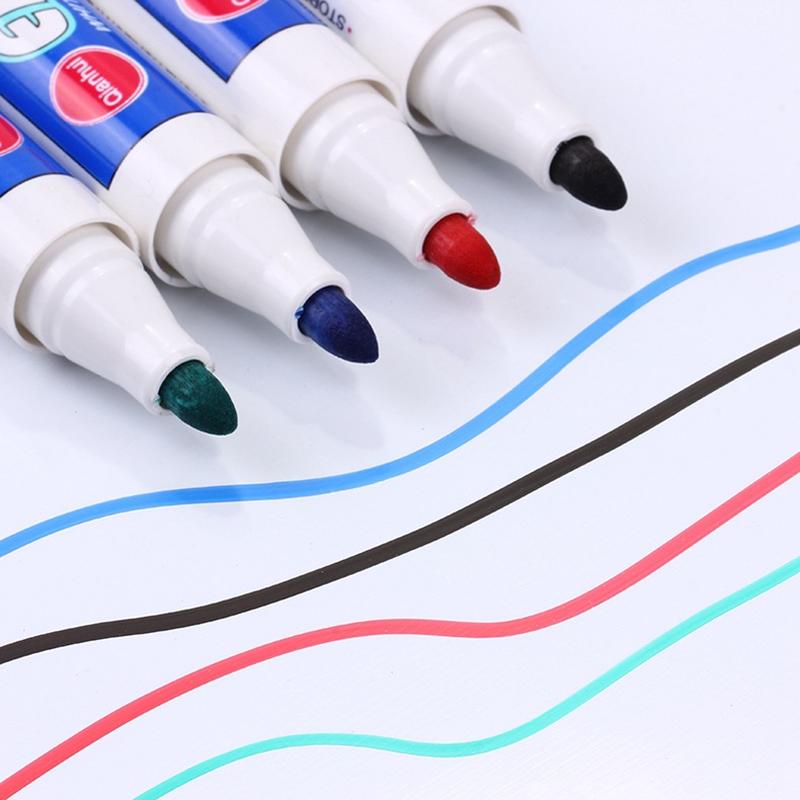 10pcs Whiteboard Marker Plastic Erasable Marker Pen Whiteboard Marker Pen Office Stationery Supplies
