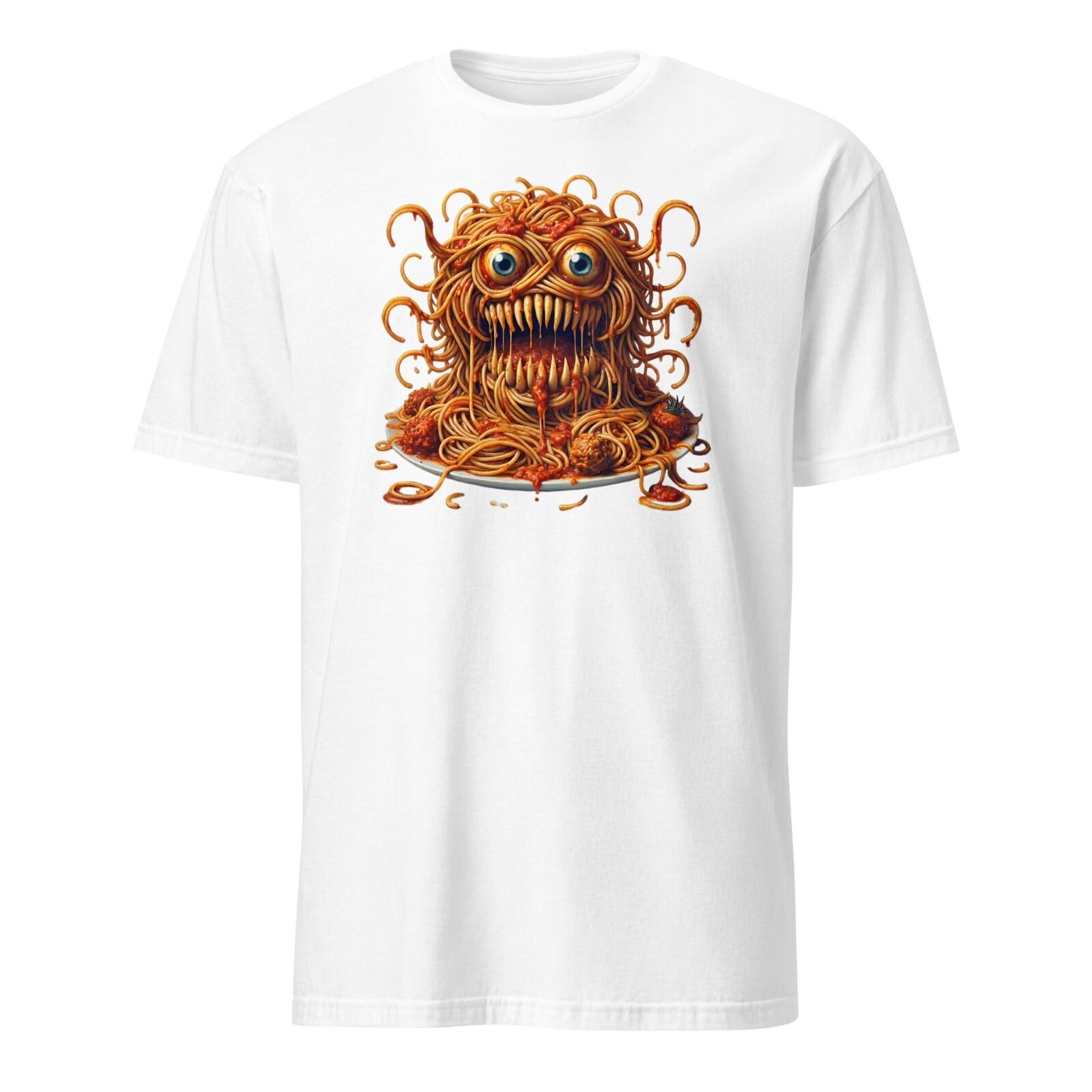 Unisex Basic Softstyle T-Shirt Gildan | Spaghetti Monster Design | Fun & Unique S разноцветный