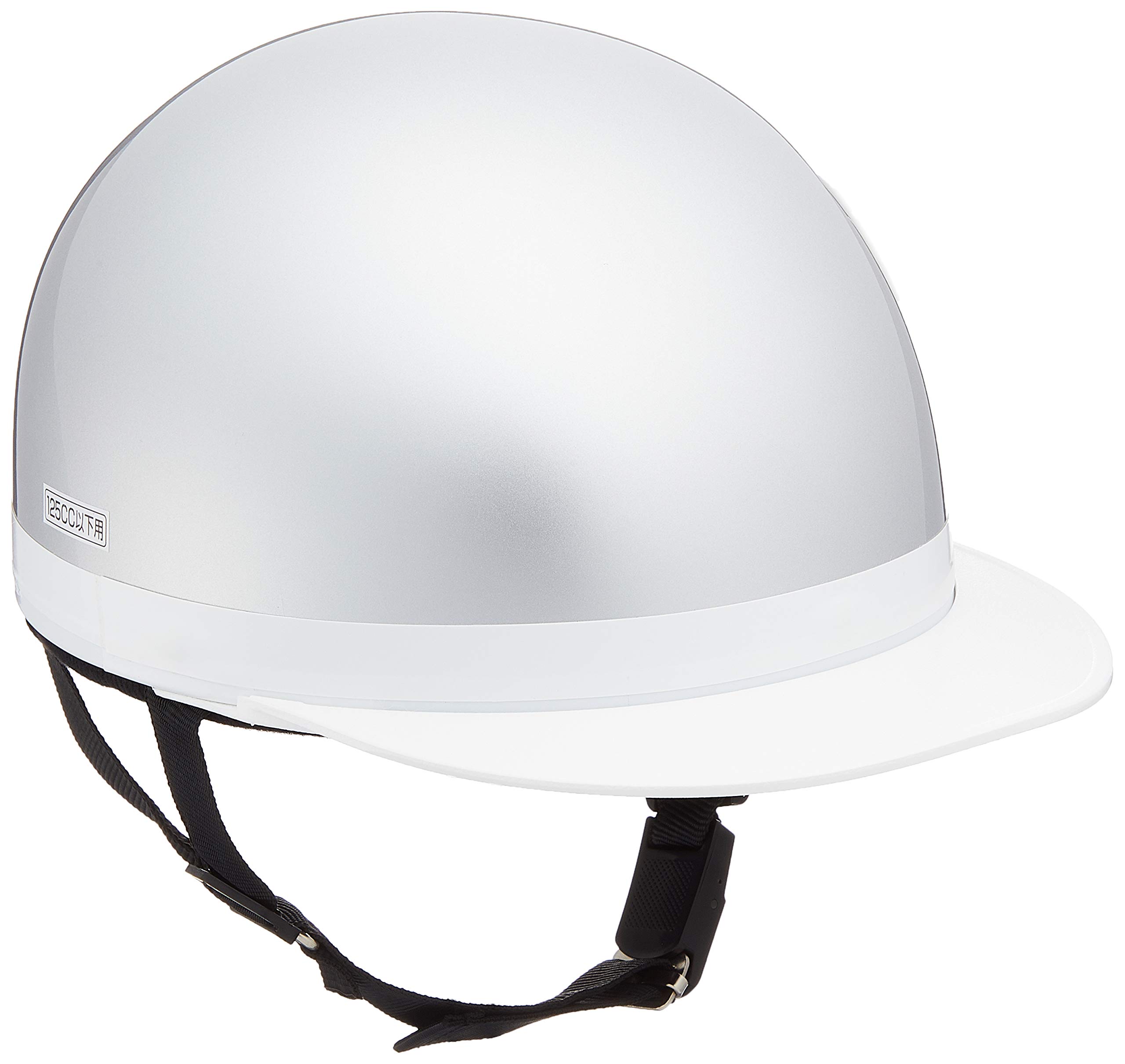 

NBS Центр велозапчастей Шлем Полубелый Козырек Серебристый XL (Окружность головы 61см~62см) 710911