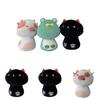 Black Cat Plush Pillow Toy Delicate Fabric For Comfortable Embrace