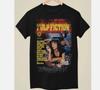 Czarny T-shirt Unisex inspirowany plakatem filmu Pulp Fiction Rozmiar S-45XL