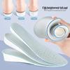 Invisible, Breathable Height-Boost Insoles for Men & Women – Shock-Absorbing, Full-Length, Sports & Casual Use