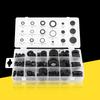 125 pcs 18 Sizes Rubber Grommet Kit Hollow Closed Wire Grommets Firewall Grommet