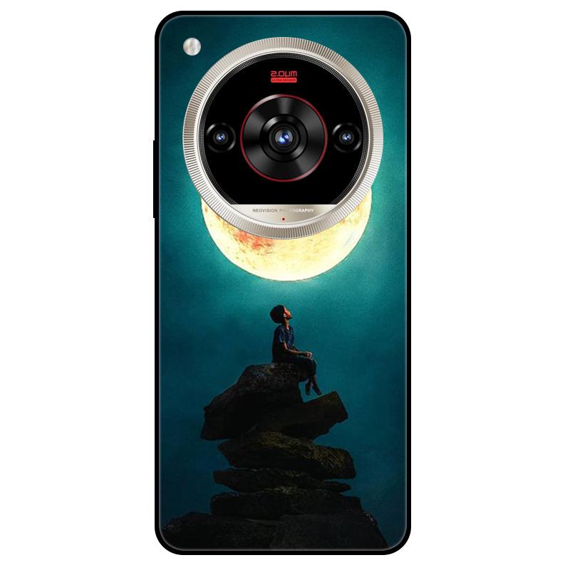 For ZTE nubia Focus 2 Ultra 5G Case Cool Painted Silicone TPU Soft Cover for nubia Focus2 Ultra Z2463N Cases Protective Shells