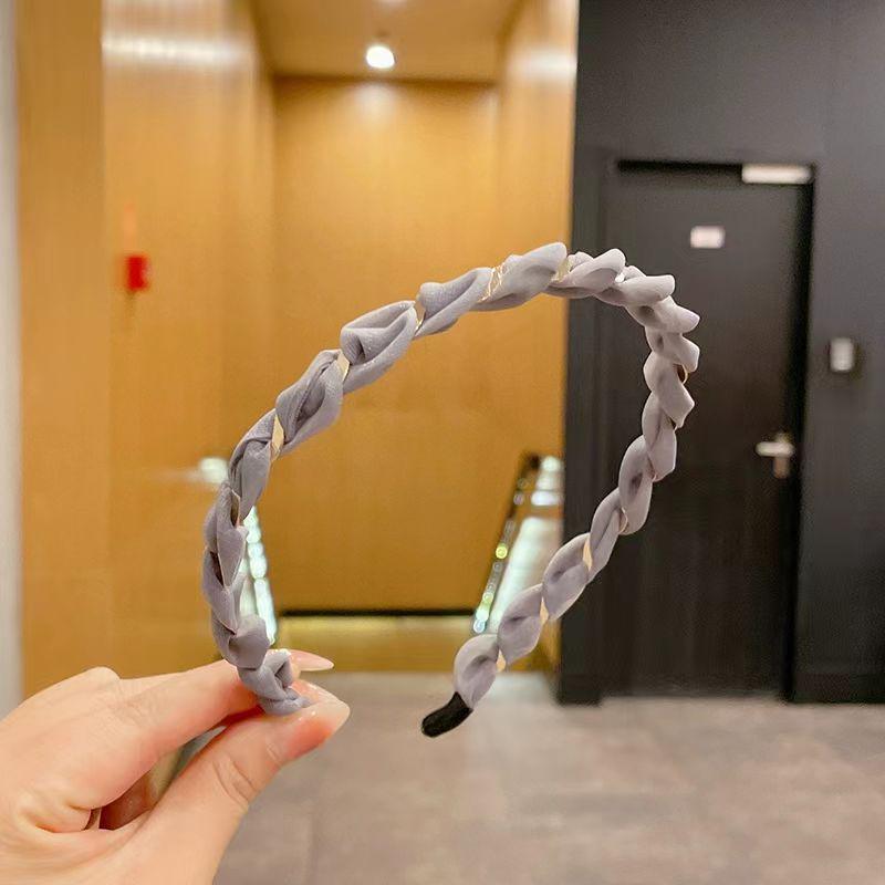 Women's Sweet Summer Fairy Wrap Headband: Versatile High Skull Hair Accessory for Face Washing and Outings