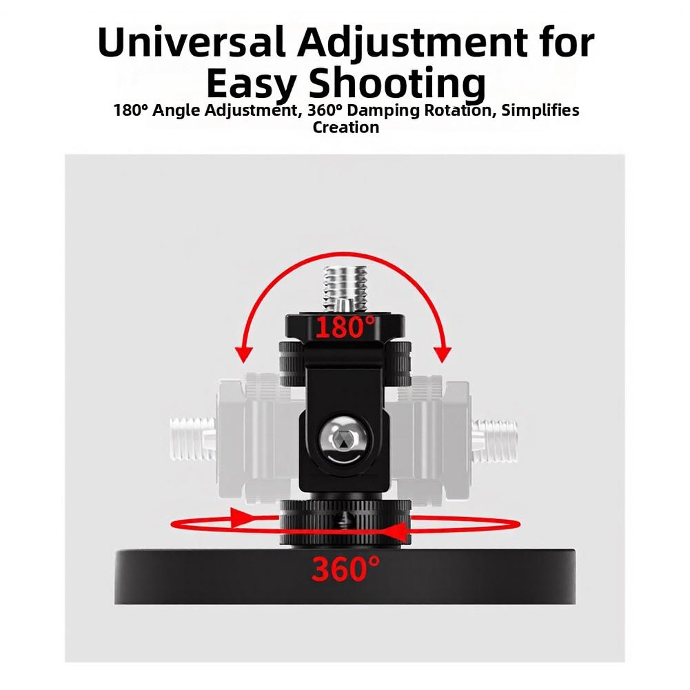 1pc Magnetic Suction Cup Camera Car Mounted Adjustable Strong Magnetic Suction Cup Camera Wall Mount Enhanced Stability