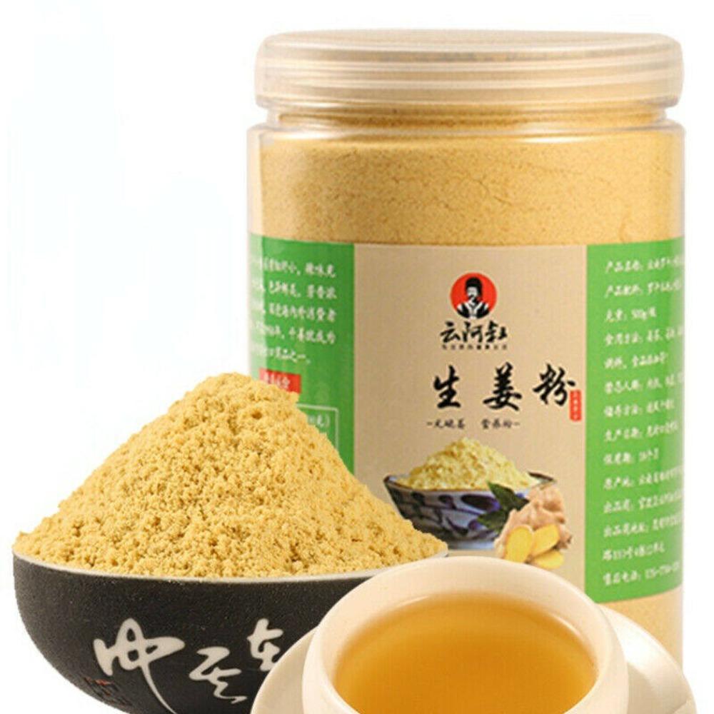 500g Organic Ginger Root Powder Natural Herbal Tea Energy Boost 01