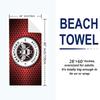 Brentford FC Print Beach Towel, Large Soft Quick Dry Towel for Beach Camping Swimming