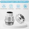 3pcs Erosion Resistant Cable Connector Quick Install Waterproof Fitting for Commercial Building Electrical Projects