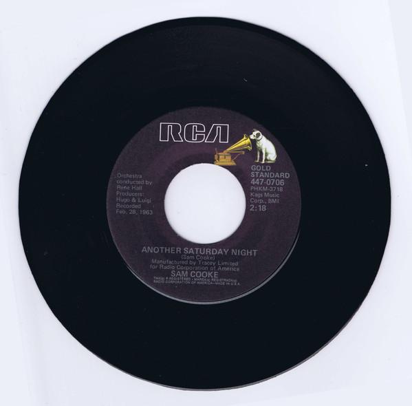 

7inch Record SAM COOKE Another Saturday Night Send Me So 4470706 RCA Victor US SoulFunk Used