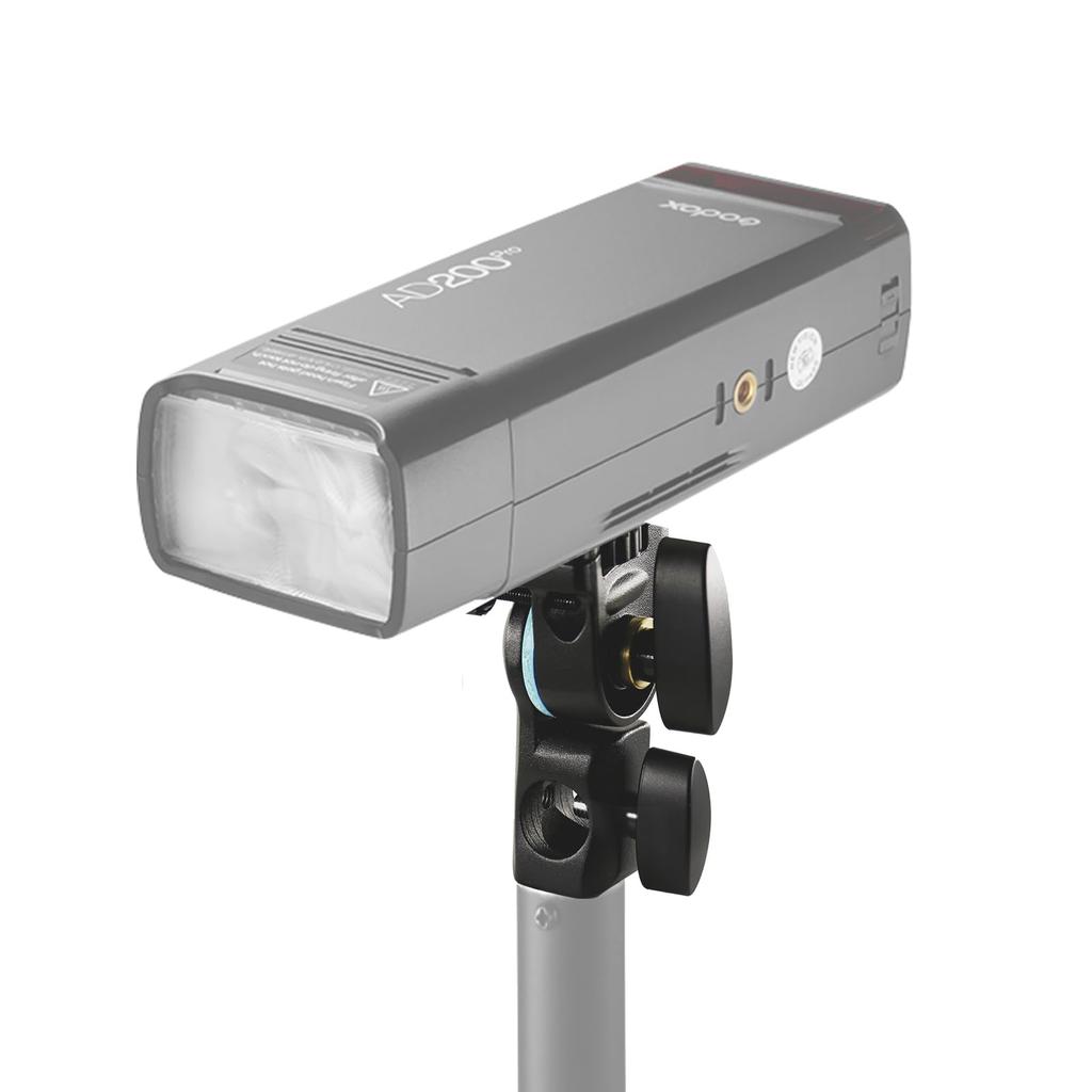 GODOX Flash Bracket with Cold Compatible with GODOX AD200 AD200Pro AD300Pro and other photography photography studio lights AD-E2 Shoe, flashes,