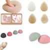 Makeup Konjac Sponge Exfoliator Cleanse Konjac Sponge Natural Konjac Konnyaku Puff Face Wash Cleaning Sponge