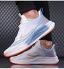 Men's Lightweight Mesh Sneakers: Breathable, Non-Slip, Fashionable, Casual Shoes with Thick Sole for Running.