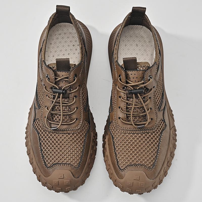 Sandals Summer Breathable Strap-free One-pedal Outdoor Mountaineering and Wading Shoes Quick-drying Versatile Trend Deodorant Men's Shoes