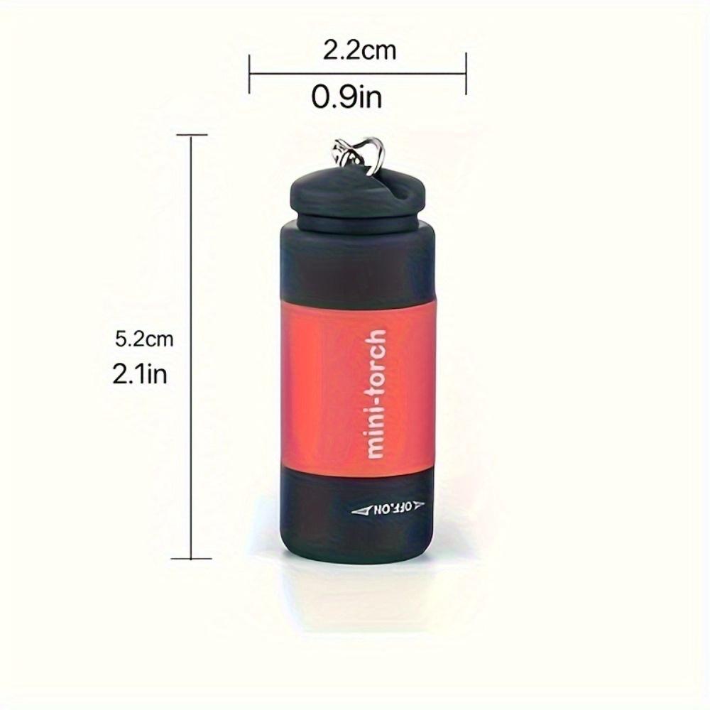 Mini USB Rechargeable Keychain Flashlight, Super Bright Portable Flashlight Suitable for Camping , Emergencies Outdoor Activities Compact with Swi