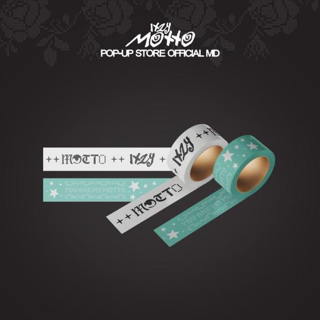 Pre-order itzy Motto POP-UP Store Masking Tape Logo ver.