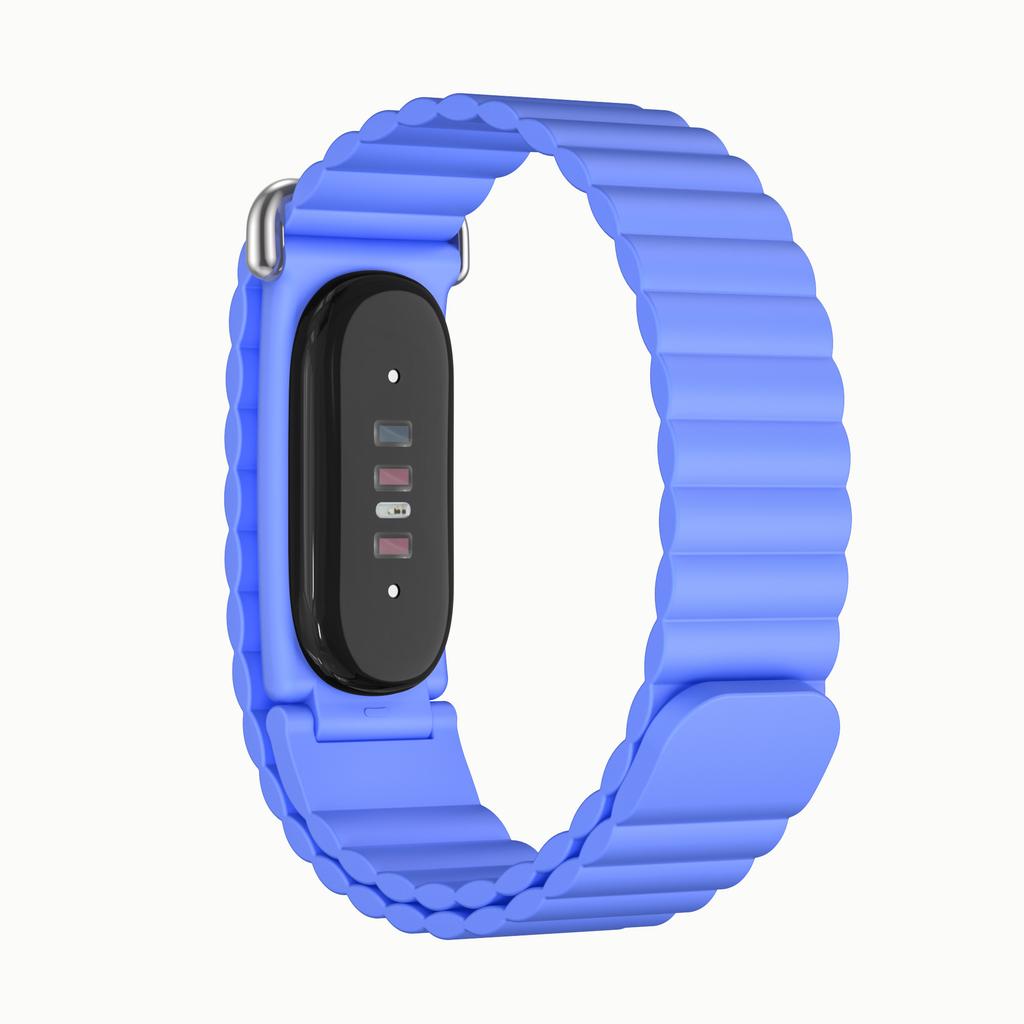 Silicone Loop Watch Band for Google Fitbit Air Soft Rubber Strap Magnetic Sports Bracelet Wristband for Women Men