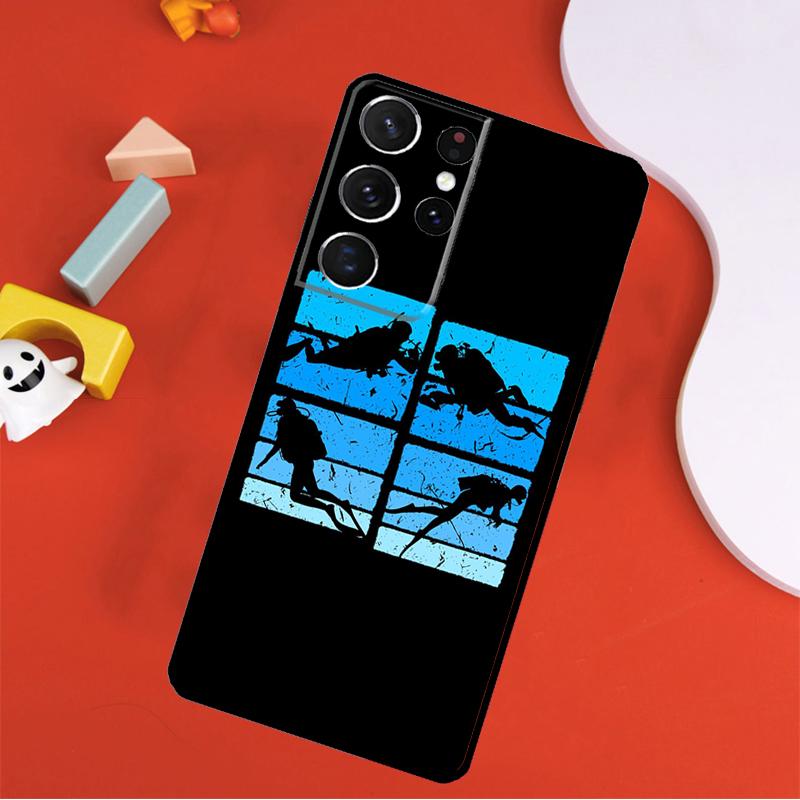 Scuba Diving Quote Phone Case For Samsung Galaxy S25 Ultra S9 S10 S20 FE S21 S22 S23 S24 Plus S24 Ultra Cover