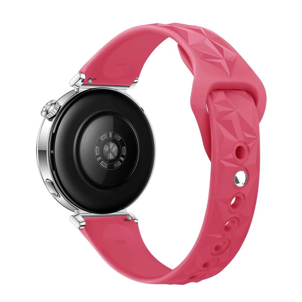 18mm Sports Silicone Watchband For Garmin Vivoactive 4S 3S Replace Strap For Huawei Watch GT6 GT5 GT4 41mm GT5 Pro 42mm Bracelet