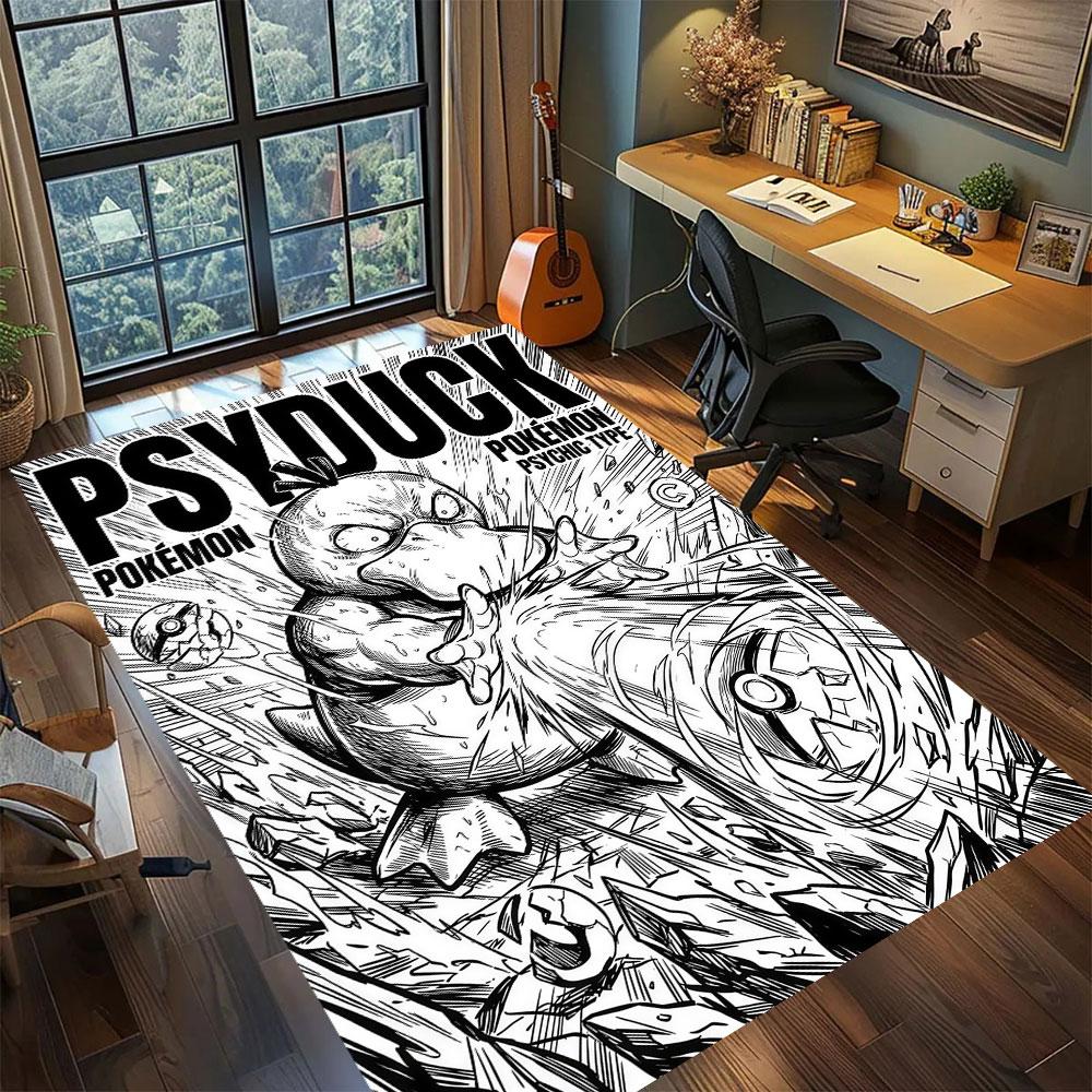 

PokeMon anime character Carpet for Living Room Bedroom Home Decor Cool Movie Mat Play Floor Mat 60x90cm