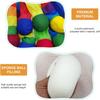 Sensory Training Rainbow Tail Ball Catch Meteor Ball Safe Dog Ball  School