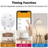 Smart Plug WiFi Socket UK 16A/20A With Power Monitor Timing Function Tuya Smart Life APP Control Works With Alexa Google Home