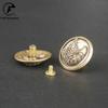 Brass Eagle Head Decorative Buckle Retro Fashion Wallet Rivet Button DIY Leather Bag Backpack Belt Screw Buckle Accessories Gift