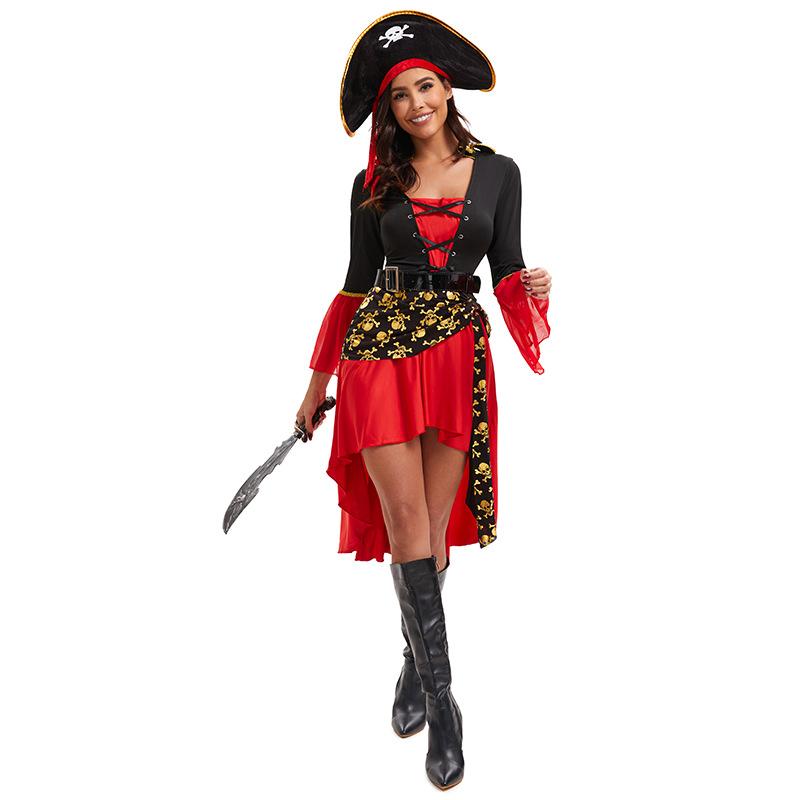 Halloween Costume Female Pirate Costume Game Uniform Temptation Large Size