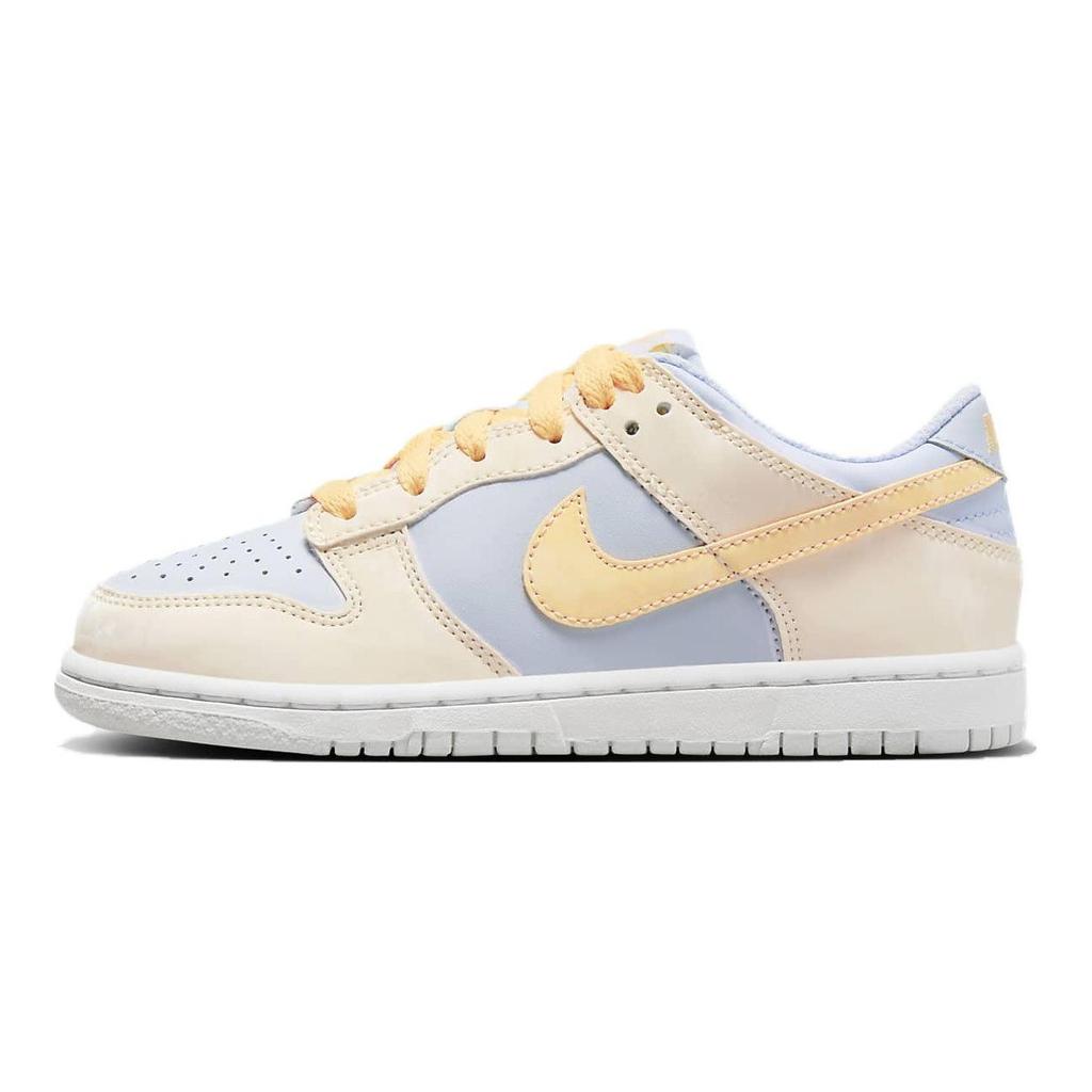 Nike Dunk Low PS Melon Tint Kids Sneakers Cream Pale-Ivory Football-Grey FB9108-100