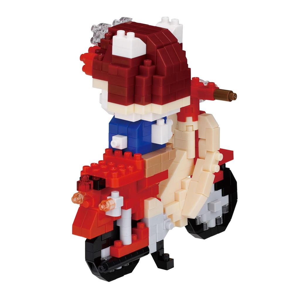 Kawada Nanoblock Hello Kitty x HONDA Super Cub 3 x x 18 cm NBCC_263 10.5