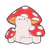 Cat Mushroom House Enamel Pins Kawaii Red Spotted Character Brooches Forest Lapel Badges Fungi Jewelry Gift for Friends