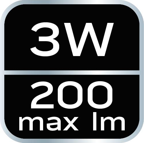 Rechargeable Workshop Lamp 200 Lm COB + Flashlight