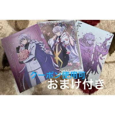 Used Fate Grand Order Clear File Merlin Flower Mage Babylonia Animate Lawson Limited