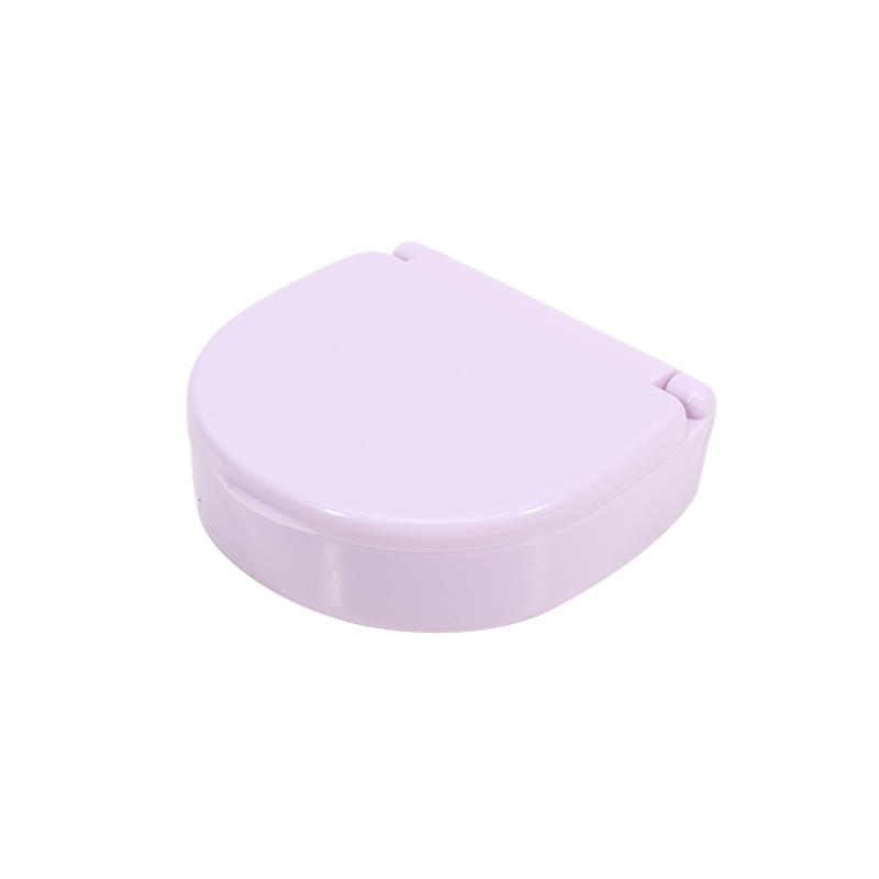 Portable Mini 4-Panel Small Medicine Box For Travel Suitable For Pills Supplements Portable Storage Box 4-Panel Multi-Color Fashionable Medicine Box