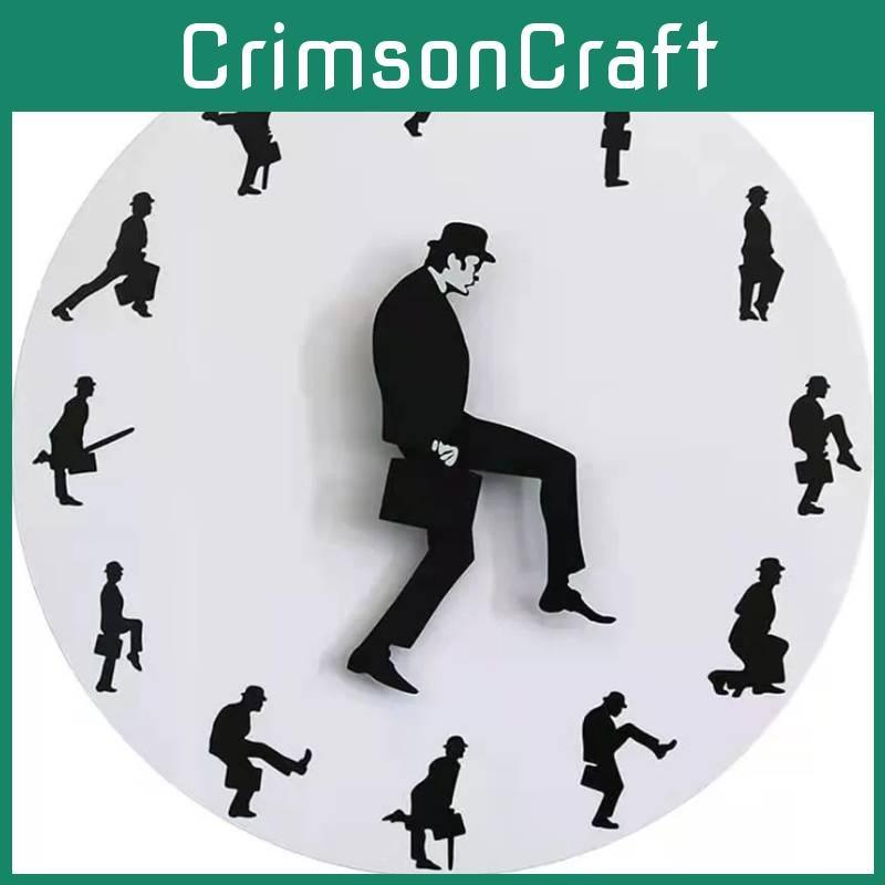 Silly Of Ministry Walk Design Clock Silent Without Frame Living Decoration Room