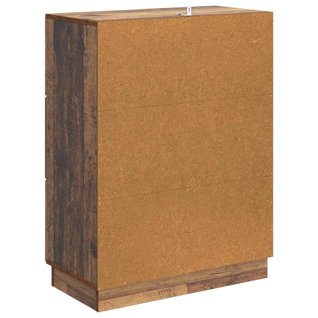 Sideboard Reclaimed Wood 66 x 34.5 x 87 cm Engineered Wood