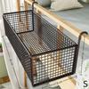 Senza Fori Senza Danni al Telaio del Letto Scaffale Portaoggetti da Comodino per Letto da Dormitorio Cesto Porta Snack per Letto a Castello