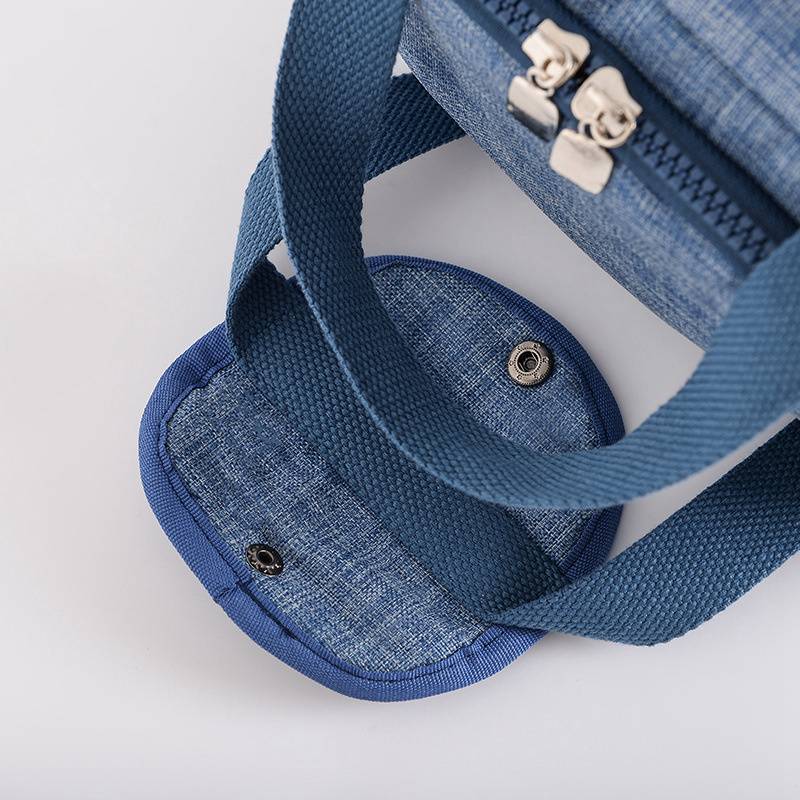 Bolsa térmica de pano, bolsa para almoço, bolsa para estudantes, lancheira, bolsa de mão