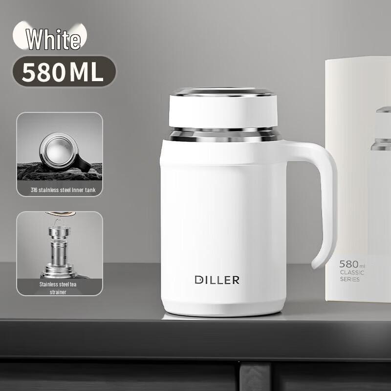 Diller 580ml 316 Stainless Steel Tea Infuser Bottle