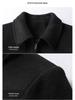Men's Wool Blend Lapel Jacket for Middle-Aged and Elderly - Spring/Autumn Casual Outerwear