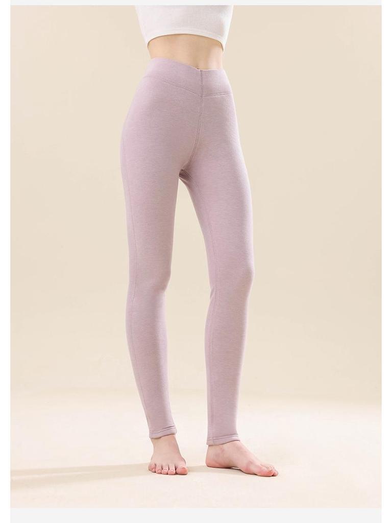 Extra lange Thermohose für große Männer & Frauen - Doppellagig, verdickt, warmes Acryl-Baumwoll-Basisschicht für Herbst & Winter