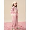 Montagut Girls' Hooded Sweatshirt & Jogger Set