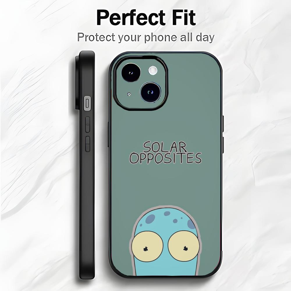 Anime S-Solar Opposites pupa Phone Case Phone Case Soft Packaging Lightweight For iPhone17 16 15 14 13ProMax