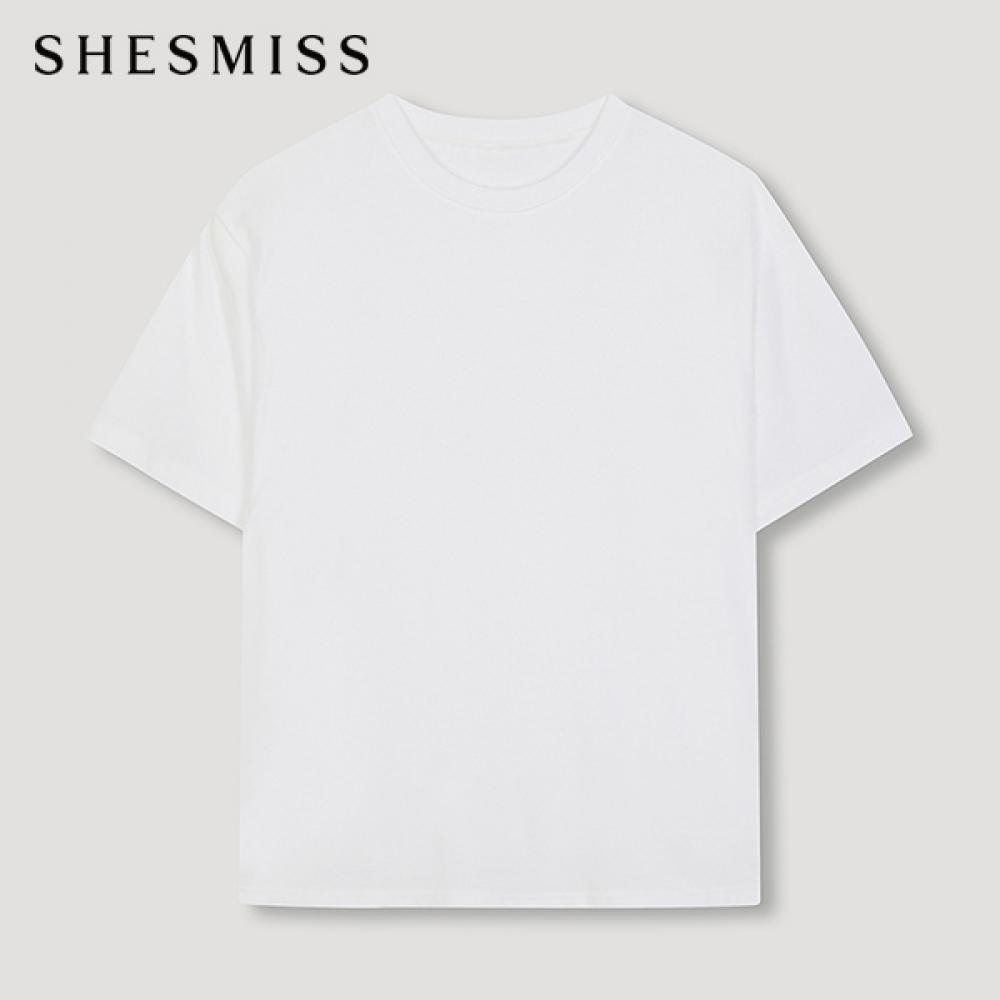 

Футболка Shs Miss Basic Loose Fit с коротким рукавом sajTsn22520 Iv Ivory/00