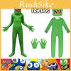 Roblox Rainbow Friends Grün Cosplay Kostüm Für Kinder Und Erwachsene