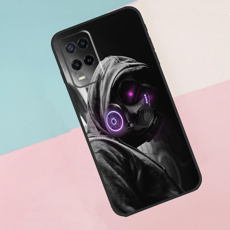 Nuclear Mask Gas Mask For Oppo A74 A94 A54 A80 A78 A98 A40 A60 A18 A38 A58 A15 A17 A77 A57S A16 A76 A96 Phone Case